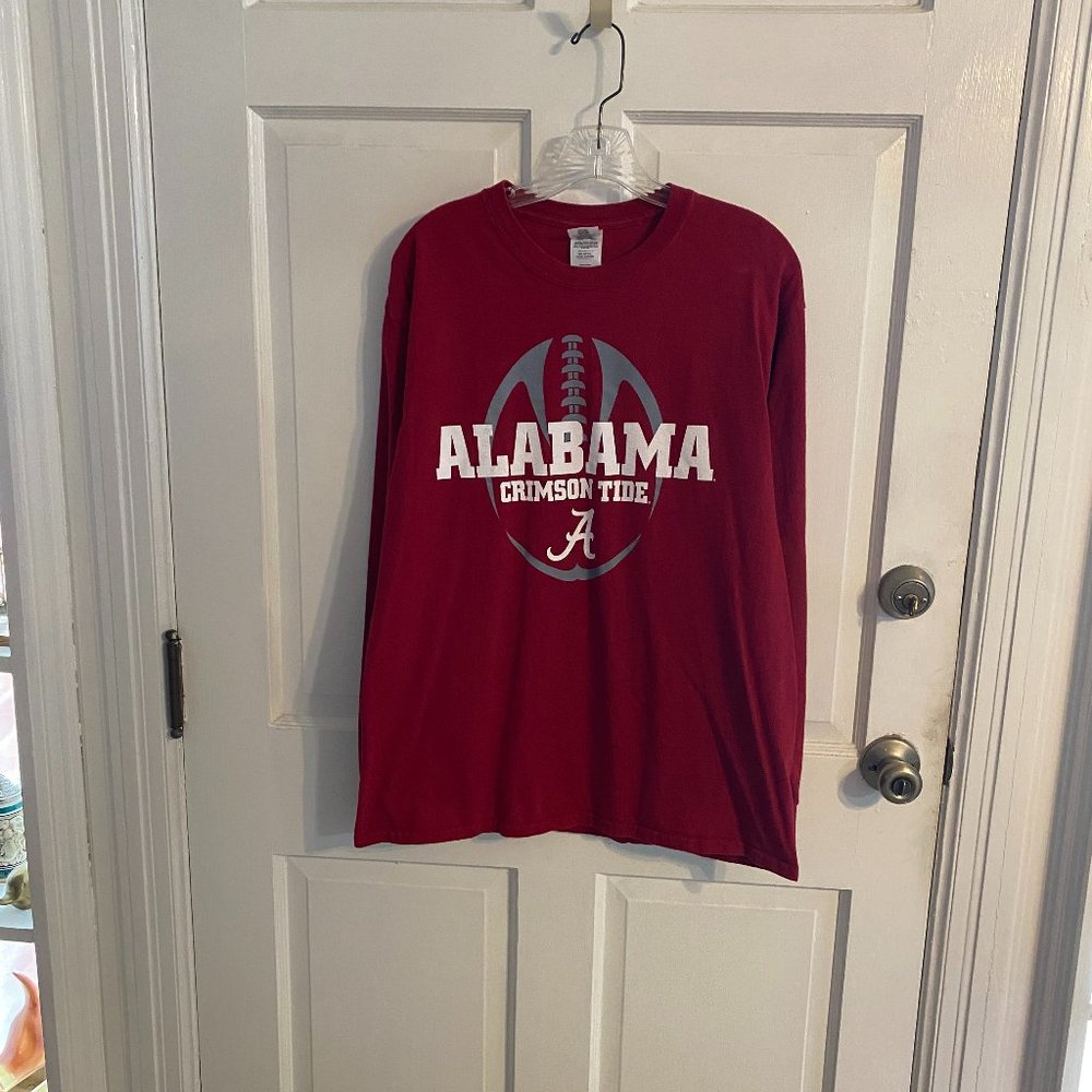 Gildan Red Alabama LS t-shirt